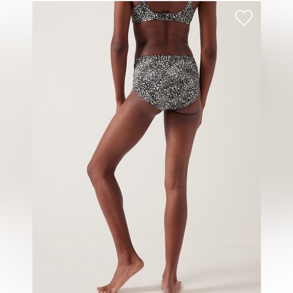 🖤 Athleta High Waist Bikini Bottom // Animalia Sea Salt - Picture 3 of 5